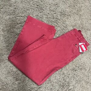 SPANX Red Wide Leg Pants